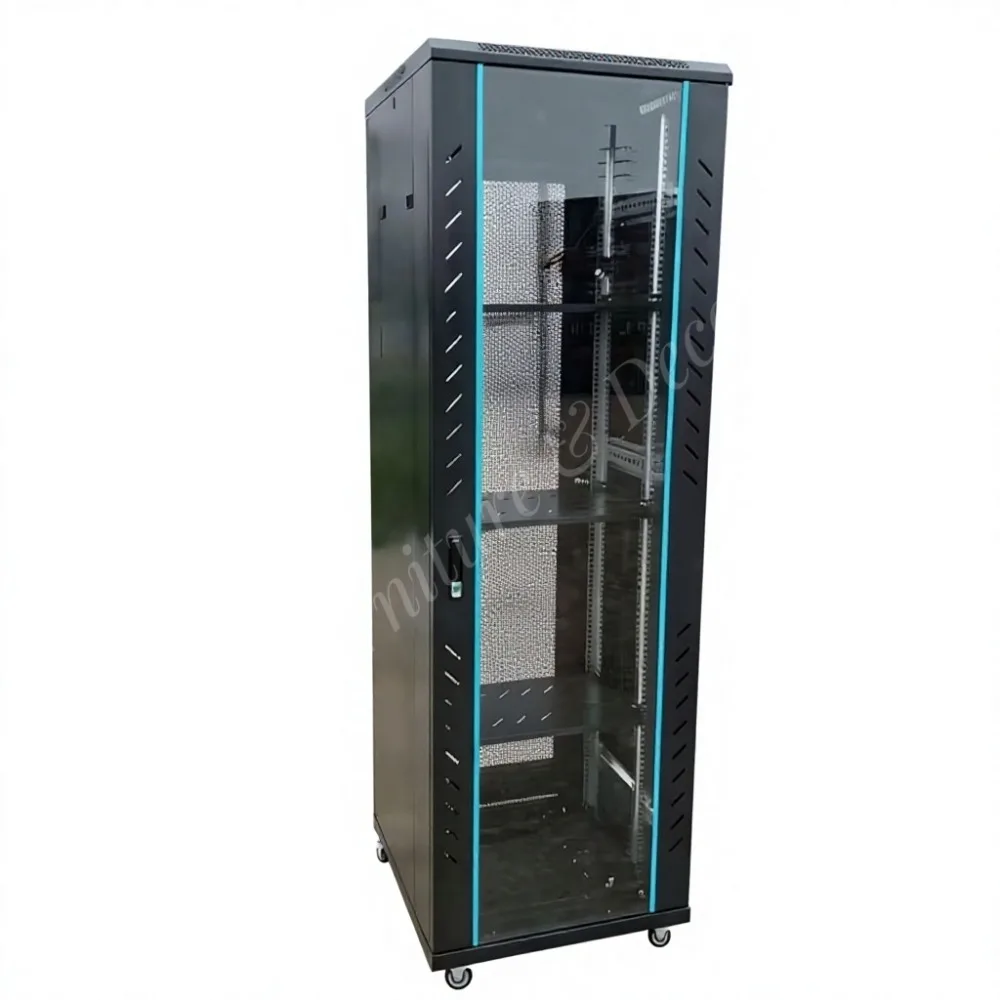 Deep Rack 42U 19 Inch Cold-rolled Steel Plate Floor Standing Server Cabinet 600x800mm Data Center Large Scale High Density