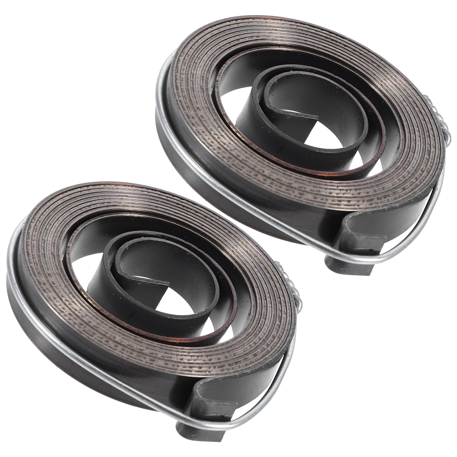 

2pcs Drill Press Return Spring Precision Coil Steel Replacement Parts Bench Quill Spring Strong Rebound Wear Resistant Material