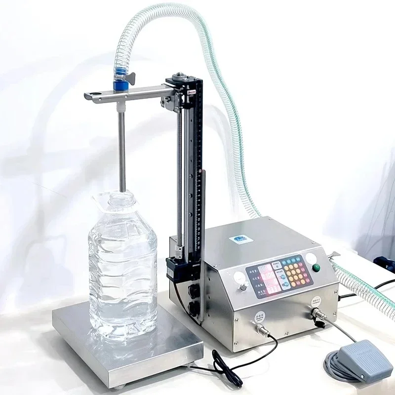 Wegen vulmachine, kleine automatische kwantitatieve wasvloeistof, reiniging van etherische olie, bladmeststof vulmachine