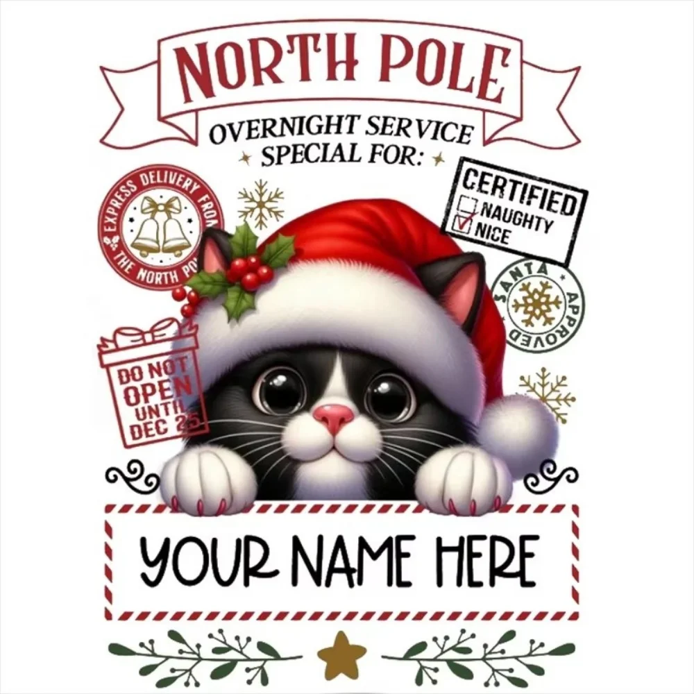 20 pçs nome personalizado sacos de presente de natal saco de papai noel enfeites de natal presentes de natal de ano novo para crianças meninos meninas adolescentes