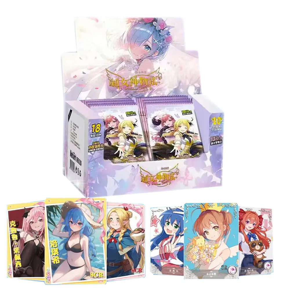 

Goddess Story Ns-10M06 Card Series Tcg Аниме Collect Girl Party Купальник Бикини Feast Booster Box Fighting Золотая игрушка в подарок