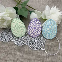 Easter pattern eggs Metal Cutting Dies For DIY Scrapbooking Decorative Embossing Handcraft Die Cutting Template Mold