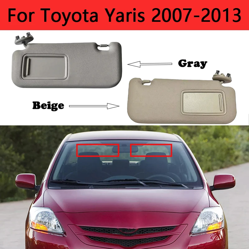 

Car Sun Visor Sun Protection Sun Shielding Visor Car Replacement Parts For Toyota Yaris 2007-2013 74320-52810