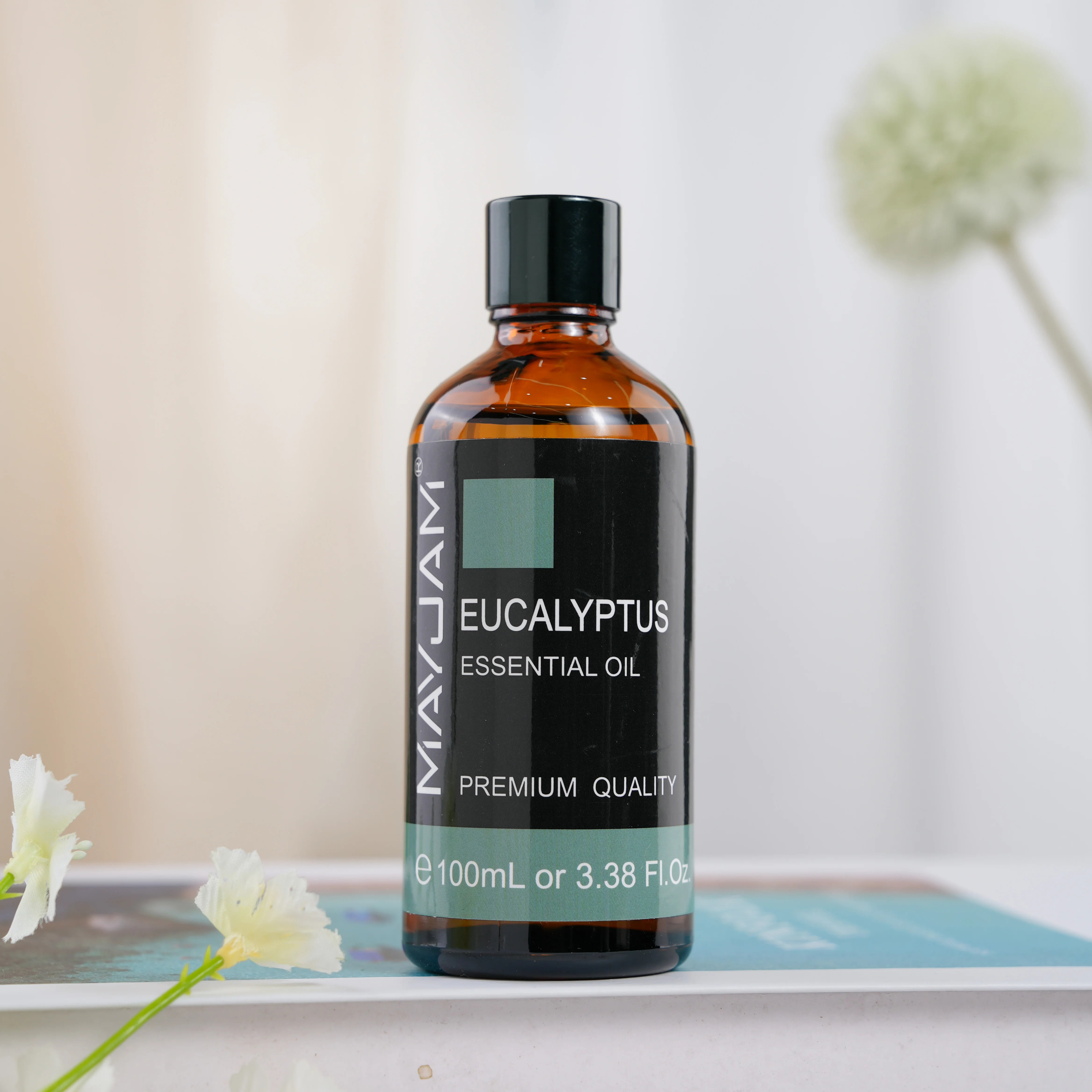 

MAYJAM 100ML Eucalyptus Essential Oil For Humidifier Diffuser Burner Making Scented Candle DIY Perfume Air Freshener