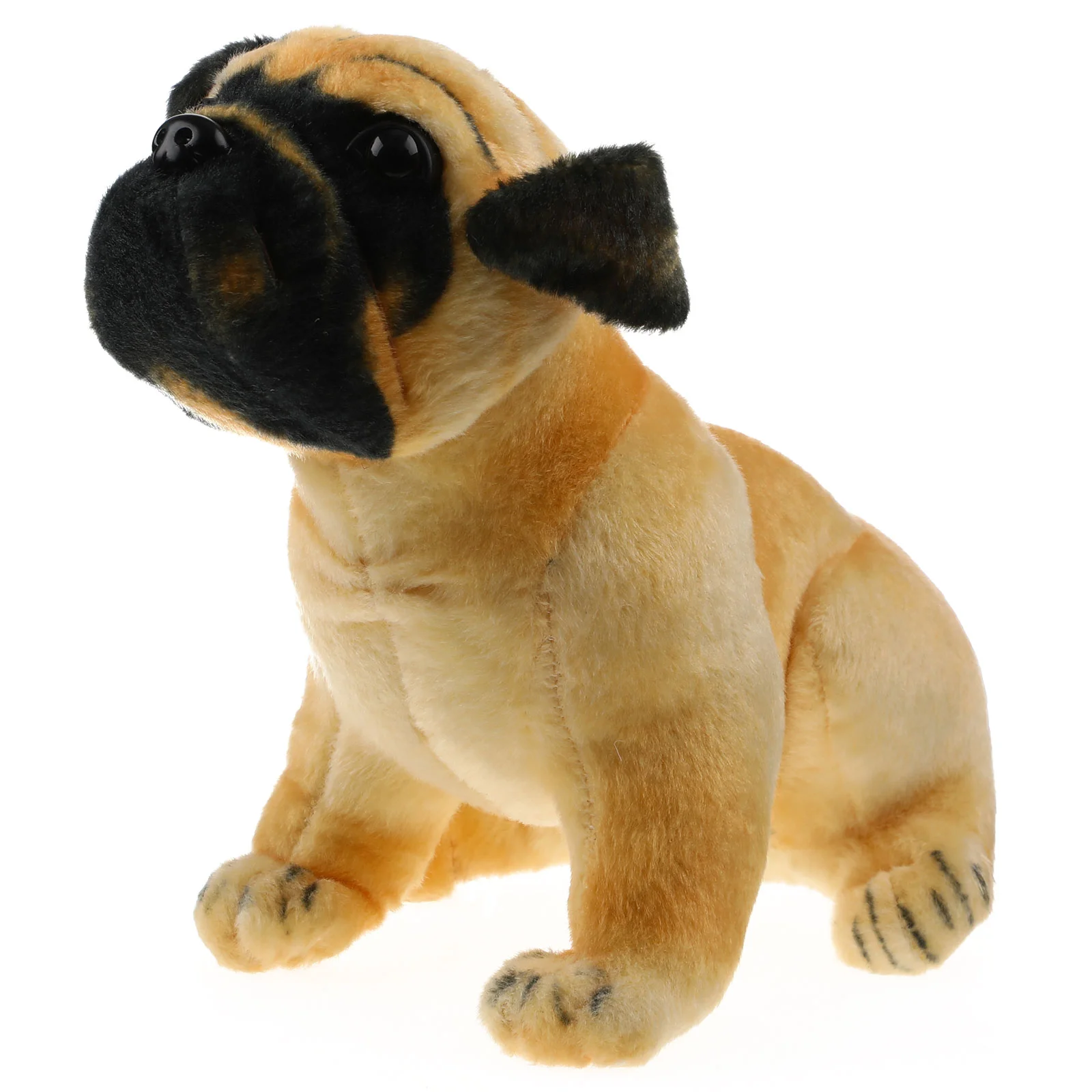 

Brown Pug Pug Plush Dog Plush Dog Toy for Kids' Parties and Holidays, 10.6 X 13 Inch