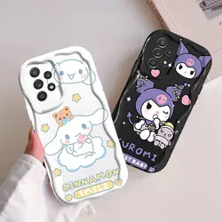 Kuromi Sanrio Cassa Del Telefono per Galaxy A13 A32 A52 A72 4G 5G A14 A15 A25 A53 A54 A55 5G A22 A24 4G A23 4G A33 A34 A35 A52s A73 5G