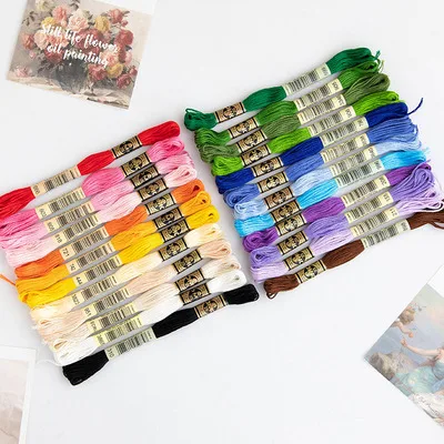 447pcs/lot Choose Any Colors  DMC Cross Stitch Embroidery Yarn Floss Thread 218usd Cross stitch threads Embroidery threads