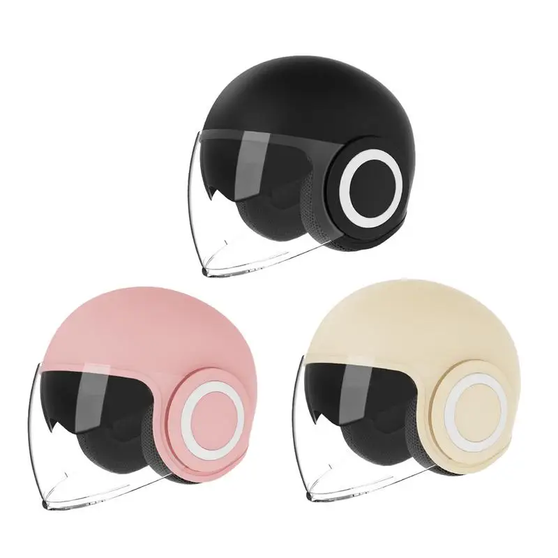 Motorcycle Safety Hat Summer Season Safety Single Lens Motorbike Helmet Scooter Anti-UV Safety Hard Hat Bike Accessories