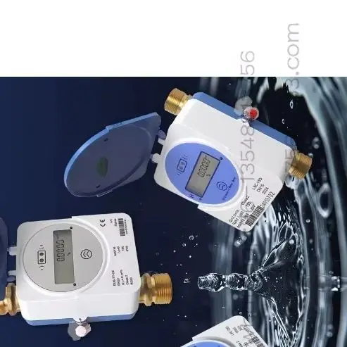 Smart sonic water meter Zigbee graffiti linkage, remote meter reading, flow statistics, low battery alarm