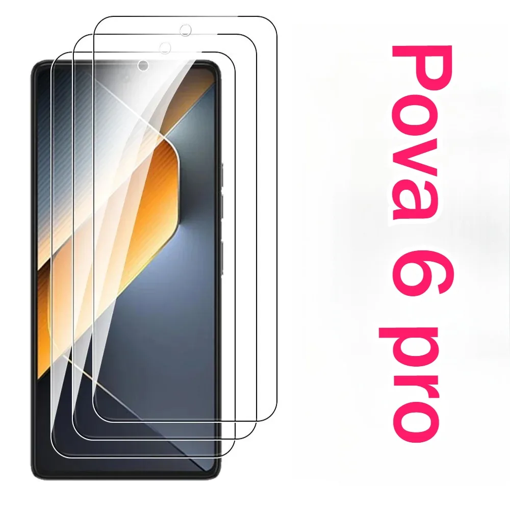 

Screen Protector For Pova 6 Pro Cell Phone 5G Global Version Cellphones 7.3HD Dual Sim Mobile Phones 7800mAh Android Smartphone