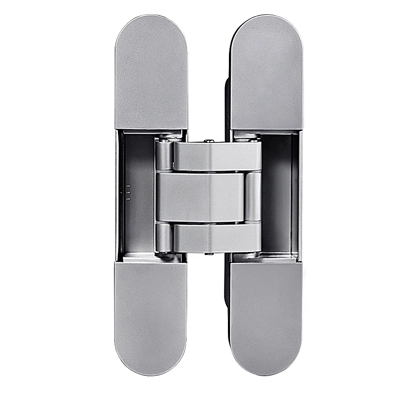 German Oriko invisible hinge hides three-dimensional adjustable trap door, hidden invisible door, cross dark hinge 180 degrees