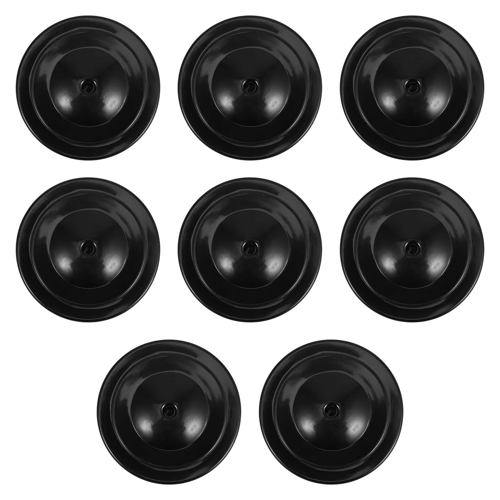 

8pcs Mini Flag Stand Base Black Plastic Desktop Flag Holder For Office Table Stick Flags Pvc Material Desk Mount Storage