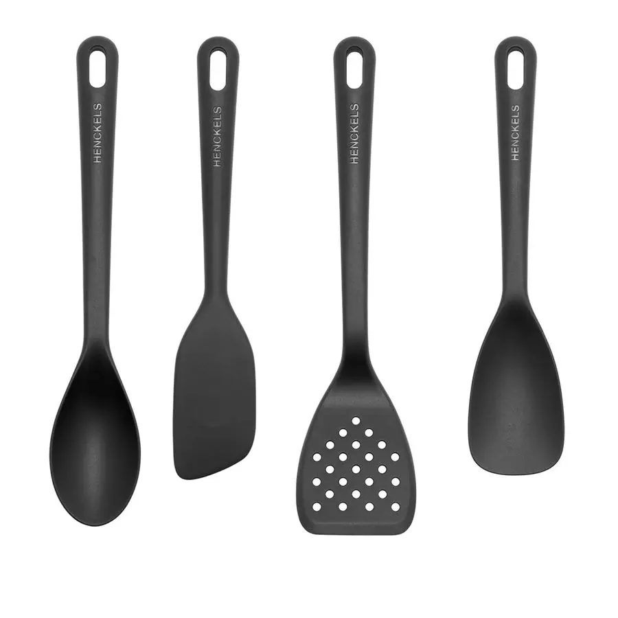 

Silicone Onyx 4pc Chefs Cooking Utensil Set