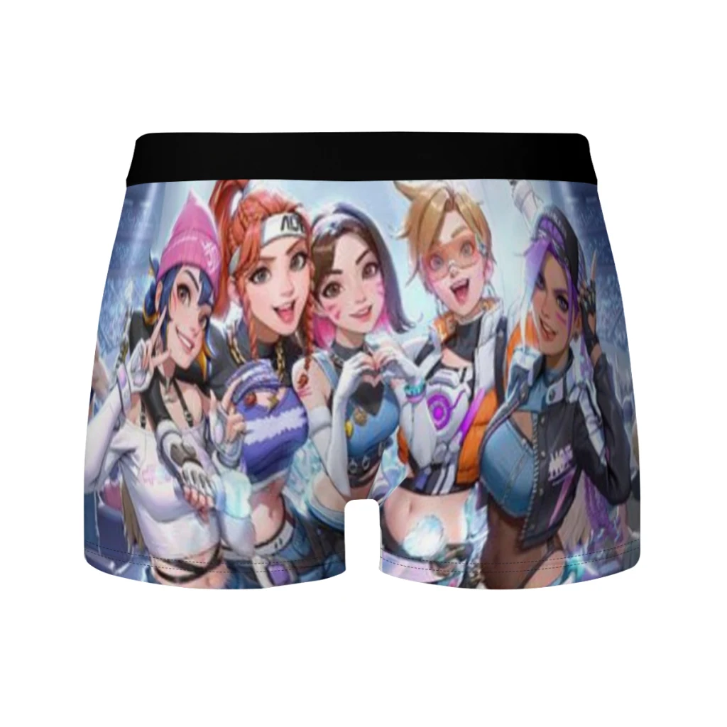 Vedeo-Game-OverWatch calzoncillos para hombre, Bóxer transpirable, bragas, ropa interior, regalo