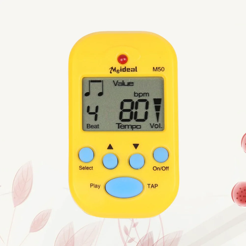 Digital Beat Tempo Accurate Metronome with Speaker Universal Guitar Click Mechanical Piano Portable