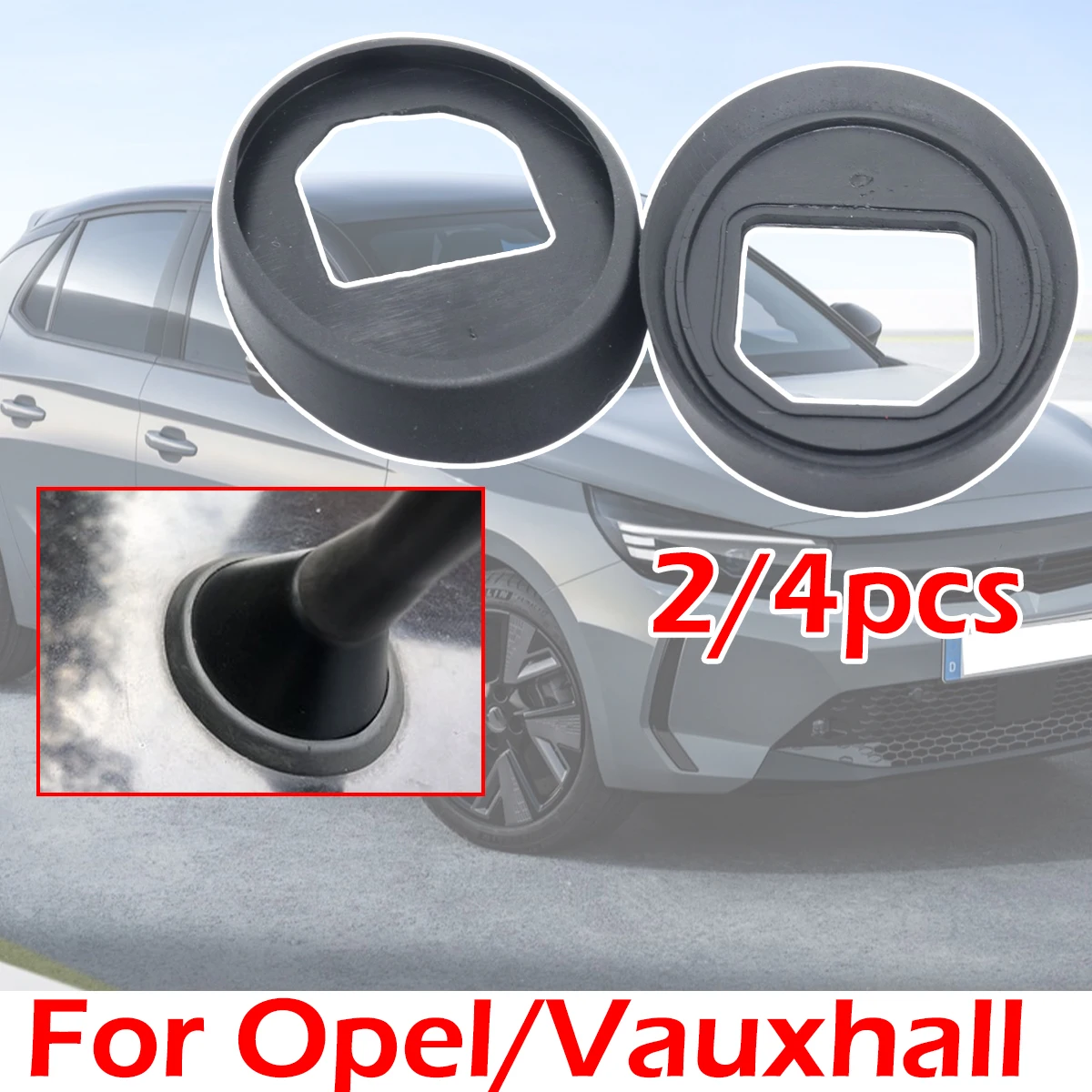 

2/4pc Roof Mast Whip Aerial Antenna Rubber Base Gasket Seal Pad For Opel Vauxhall Astra F G Corsa B C D Vectra B C Zafira B