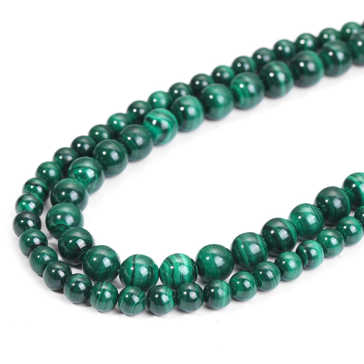 Natural Green Malachite Stone Beads DIY1 Strand 6/8mm Loose Spacer Beads For Diy Making Jewelry Bracelet Necklace Accessories