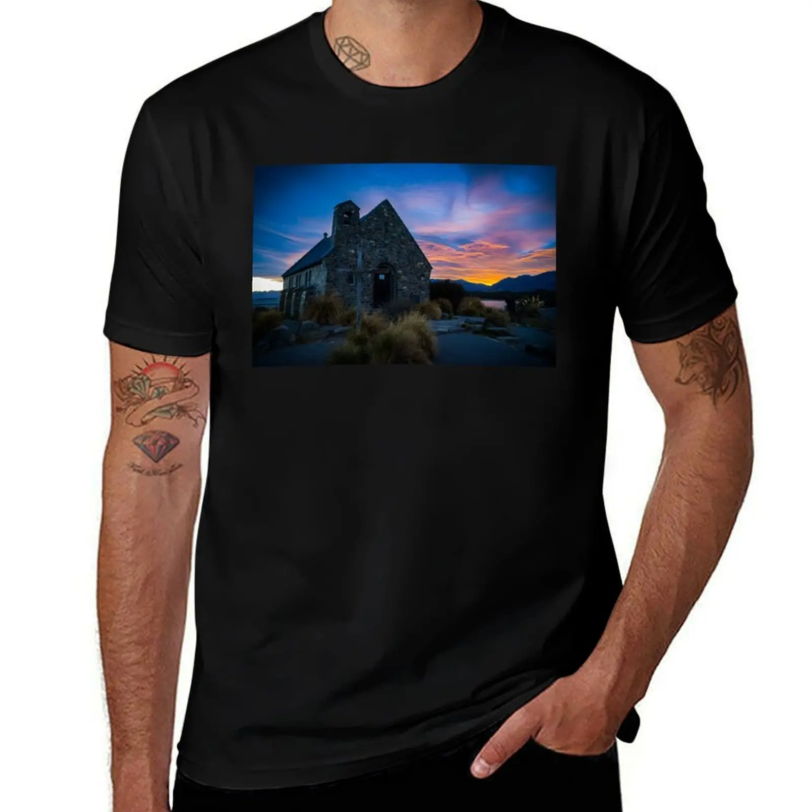 

Church of the Good Shepherd, Tekapo T-Shirt cheap stuff vintage graphic tee tshirts personalised shirts men graphic