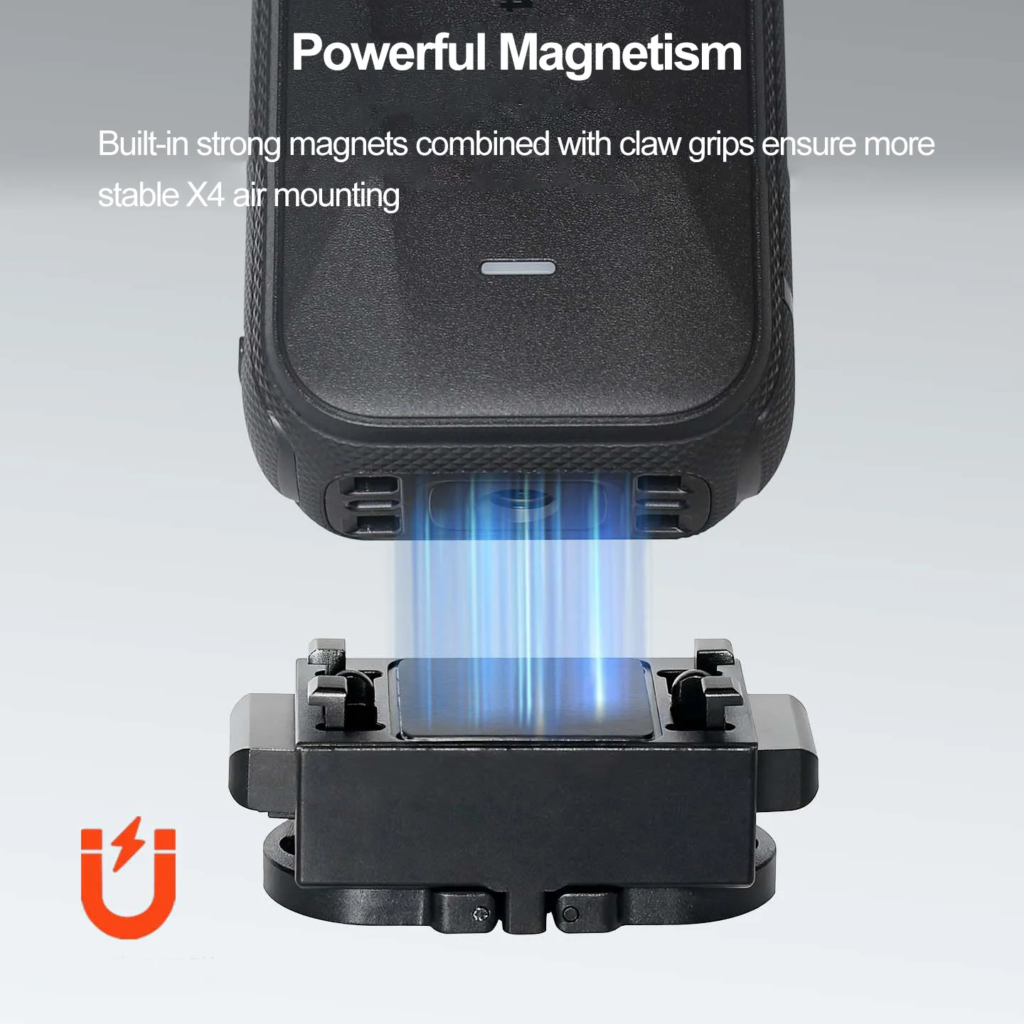 

X4 Air Magnetic Quick Release Adapter Mount for Insta360 X4 Air Camera Stand Mount Adapter