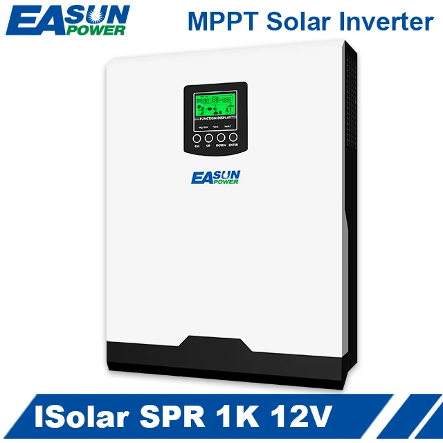 Easun-inversor de energía Solar híbrido, dispositivo de 1000W, PWM, 12V a 220V, fuera de la red, Stock en la UE