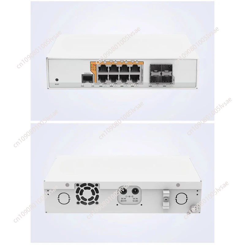 Electrical Ports Four Optical Ports Gigabit Switch Desktop Version CRS112-8P-4S-IN Full Gigabit Eight