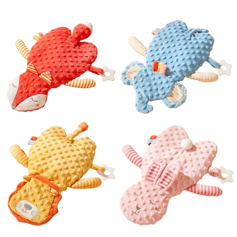 Heatable Animal Soothing Exhaust Pillow Lovely Cartoon Toy Calming Pillow