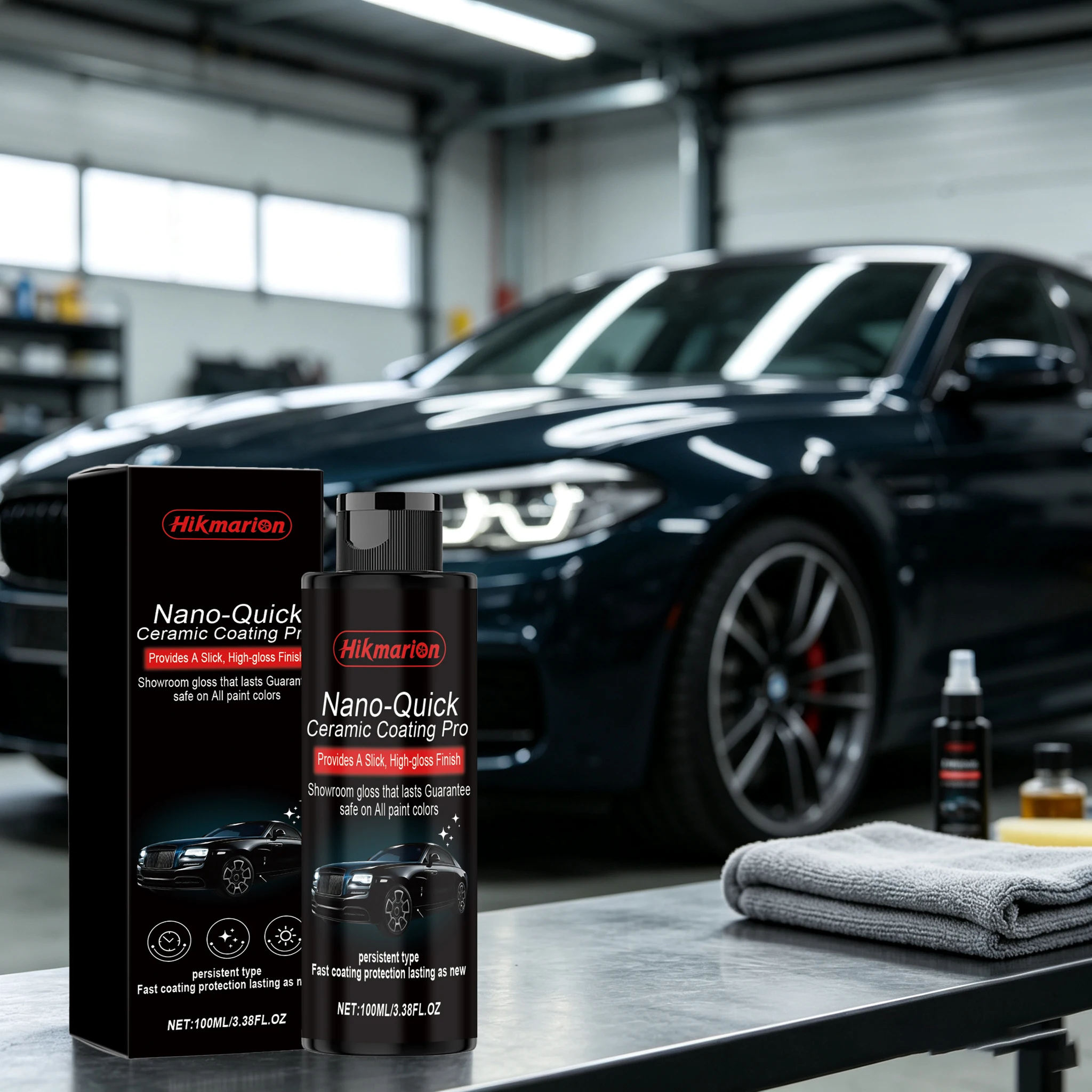 100ML Nano Car Ceramic Coating Agents Cleaning Dirts Restoring Gloss Waterproof Lasting Protect Maintain Vehicle Coating Agents