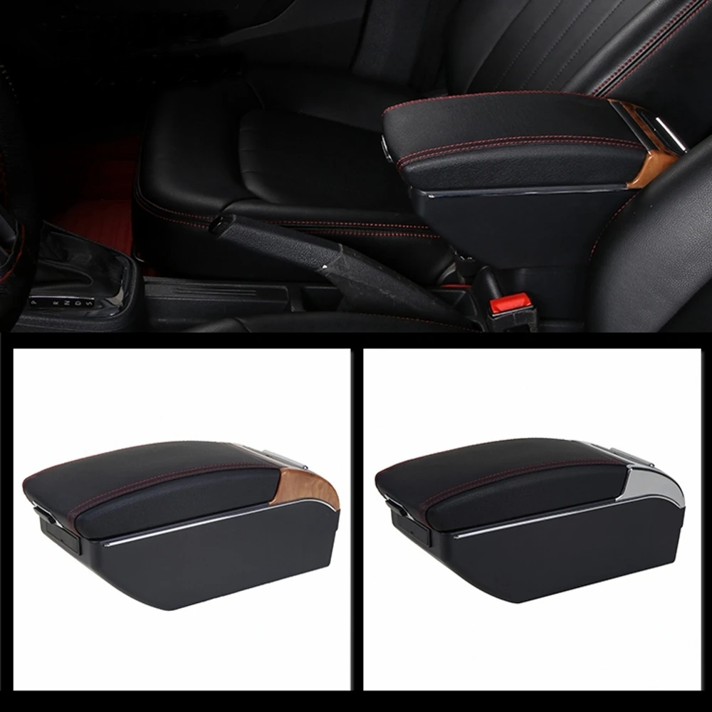 For Note  Nissan Note e-Power Armrest Box Retrofit Parts Center Console Special Storage Space Car Elbow Rest with USB