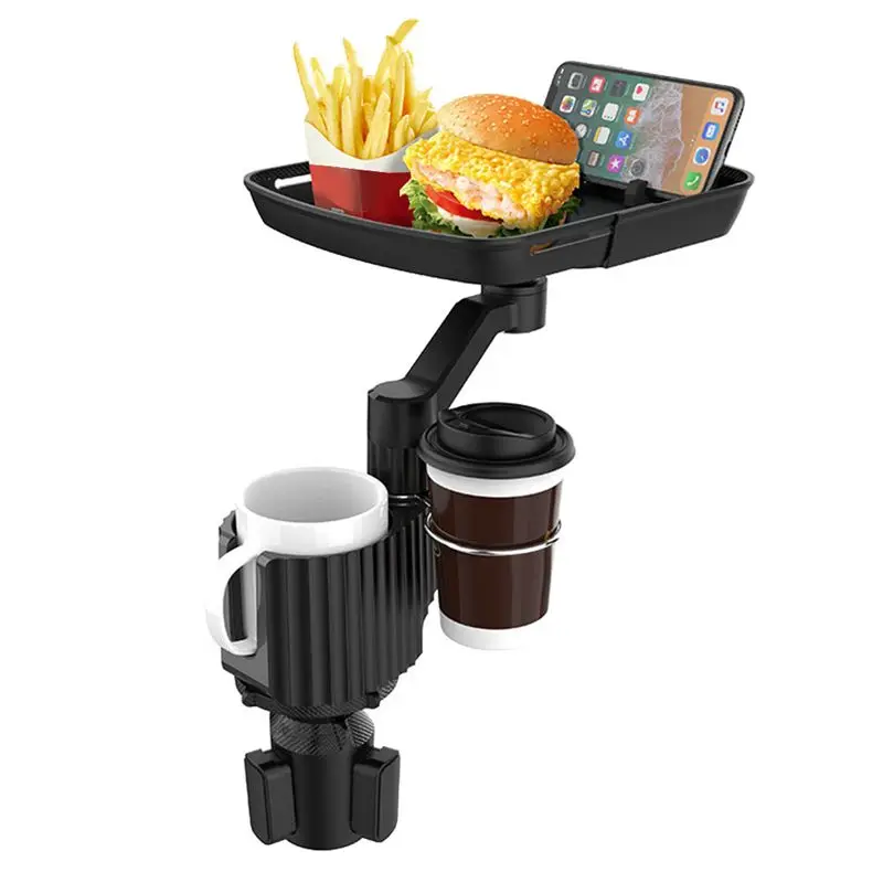 صينية حامل أكواب السيارة العالمية المصنوعة بشكل جيد، صينية طعام السيارة، مستلزمات السيارات