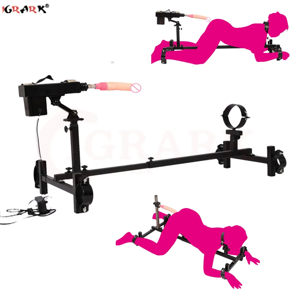 BDSM Bondage Slave Restraint Frame Dog Erotic Tools Handcuff Ankle Cuff Gear Sex Machine Toys for Women Men Couples Adult Games