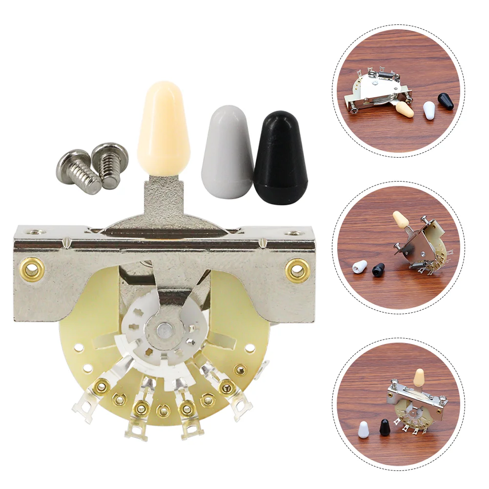 

Electric Guitars Switch 3 Way Toggle Supply Accessory Replace Replacement Metal Accessories