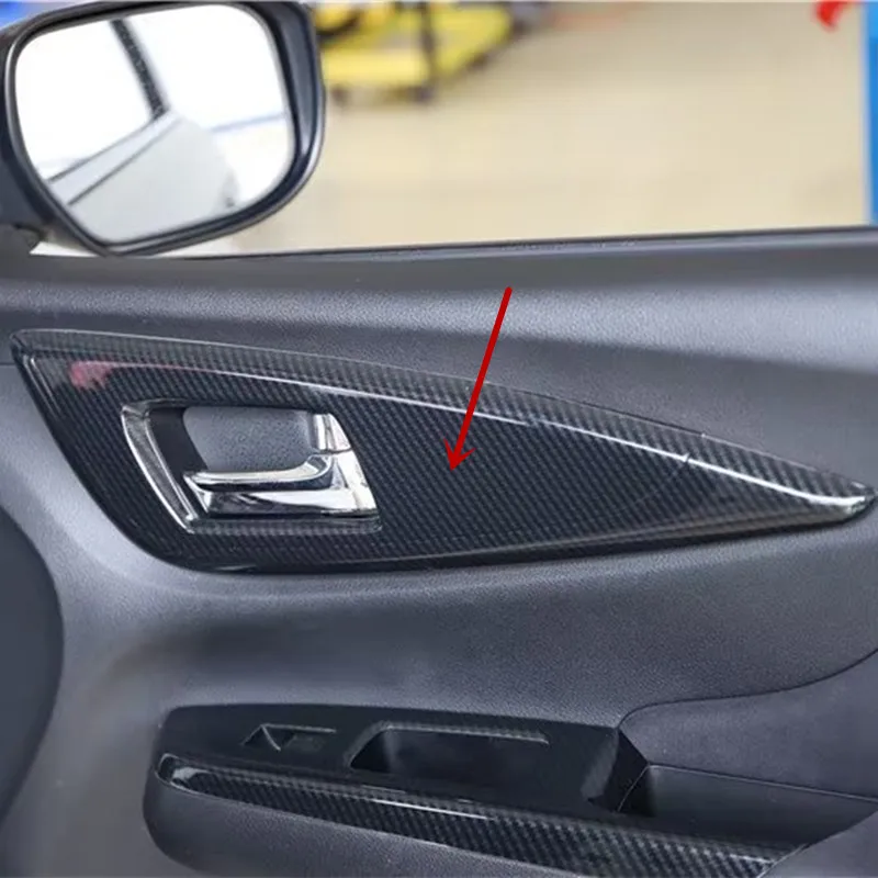 

Carbon Fiber ABS Car Door Interior Handle Bowl Panel Cover Trim Car Sticker For Honda CRIDER 2013 2014 2015 2016 2017