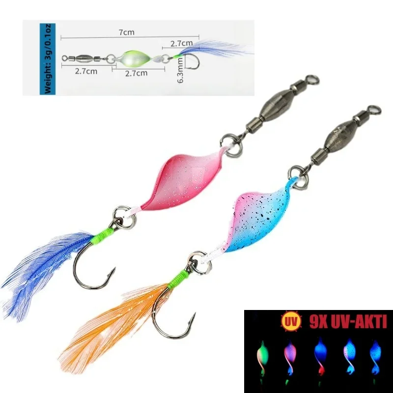 Cucharas y spinners de pesca para trucha, lubina y salmón - imagen 3