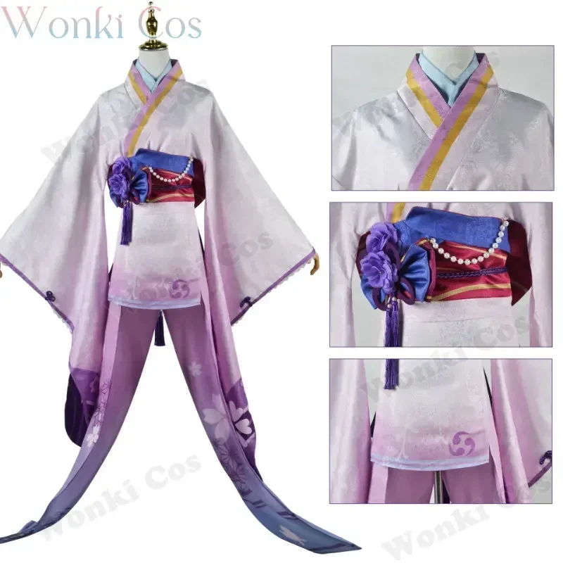 New 2025 Ei Shougun Beelzebul Costume Kimono Full Set Suits Impact Raiden Makoto Baal Cosplay Shoes for WomeRER34 RQR90