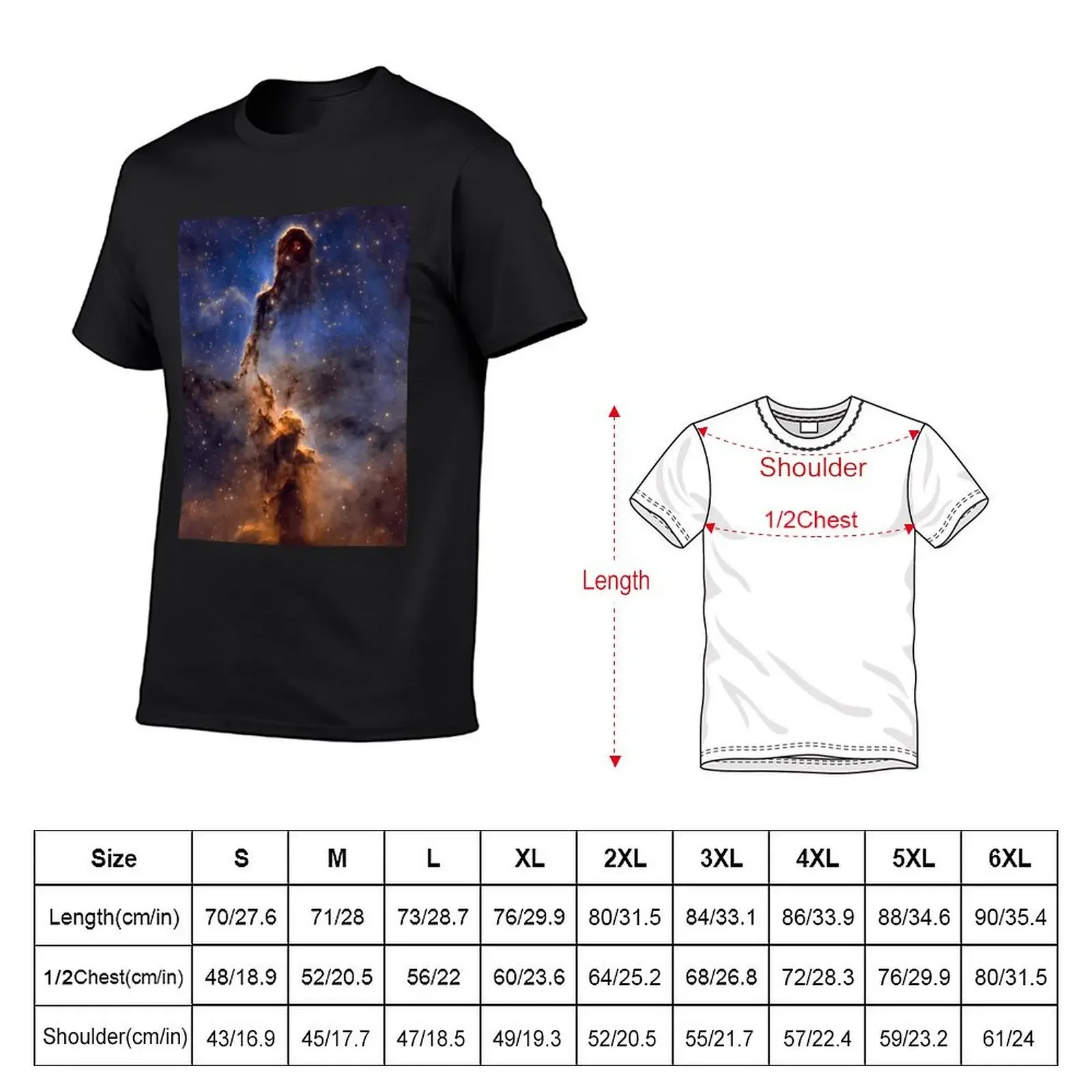 The Elephant's Trunk Nebula HD! T-Shirt graphic t shirt vintage man clothes baggy shirts men workout shirt