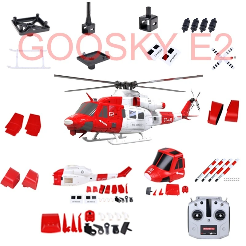 

Gutian E2 Gps Smart Remote Control Helicopter Uh-1y Drone Model Main Rotor Body Battery And Accessories Comprehensive Parts