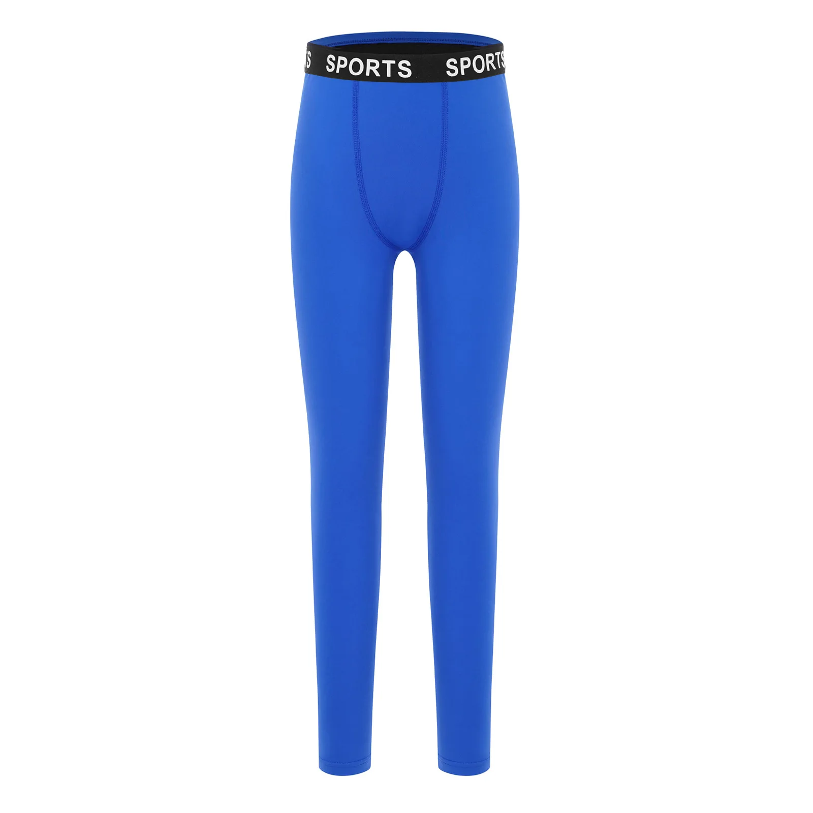Kids Boys Quick-Drying Stretchy Sports Leggings Fashion Breathable Athletic Pants Trousers for Cycling Running Jogging Training