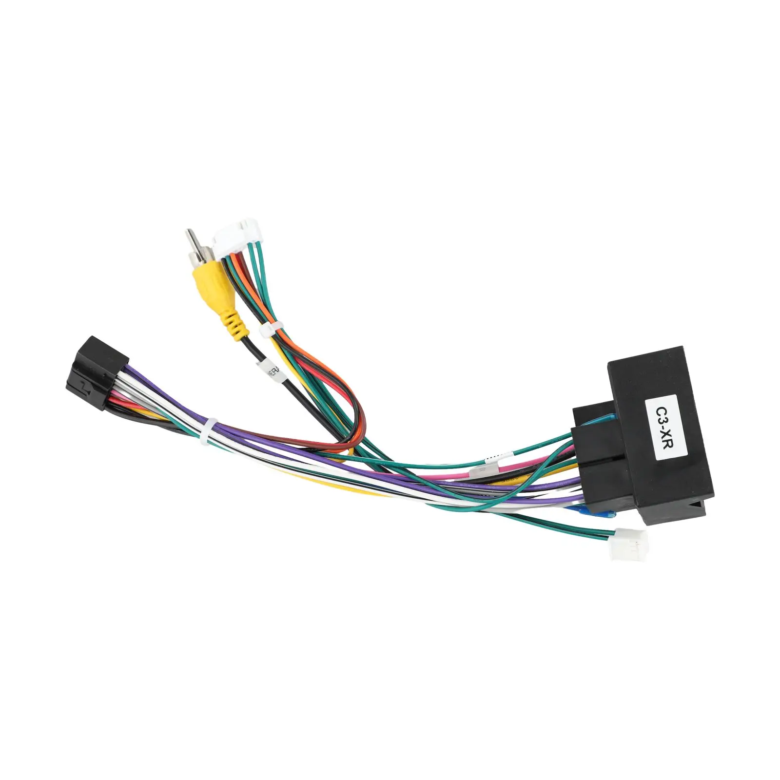 16pin Harness Car Radio Harness Car Audio Installation Quick Connection Wear-Resistant Easy Installation Non-Deformable
