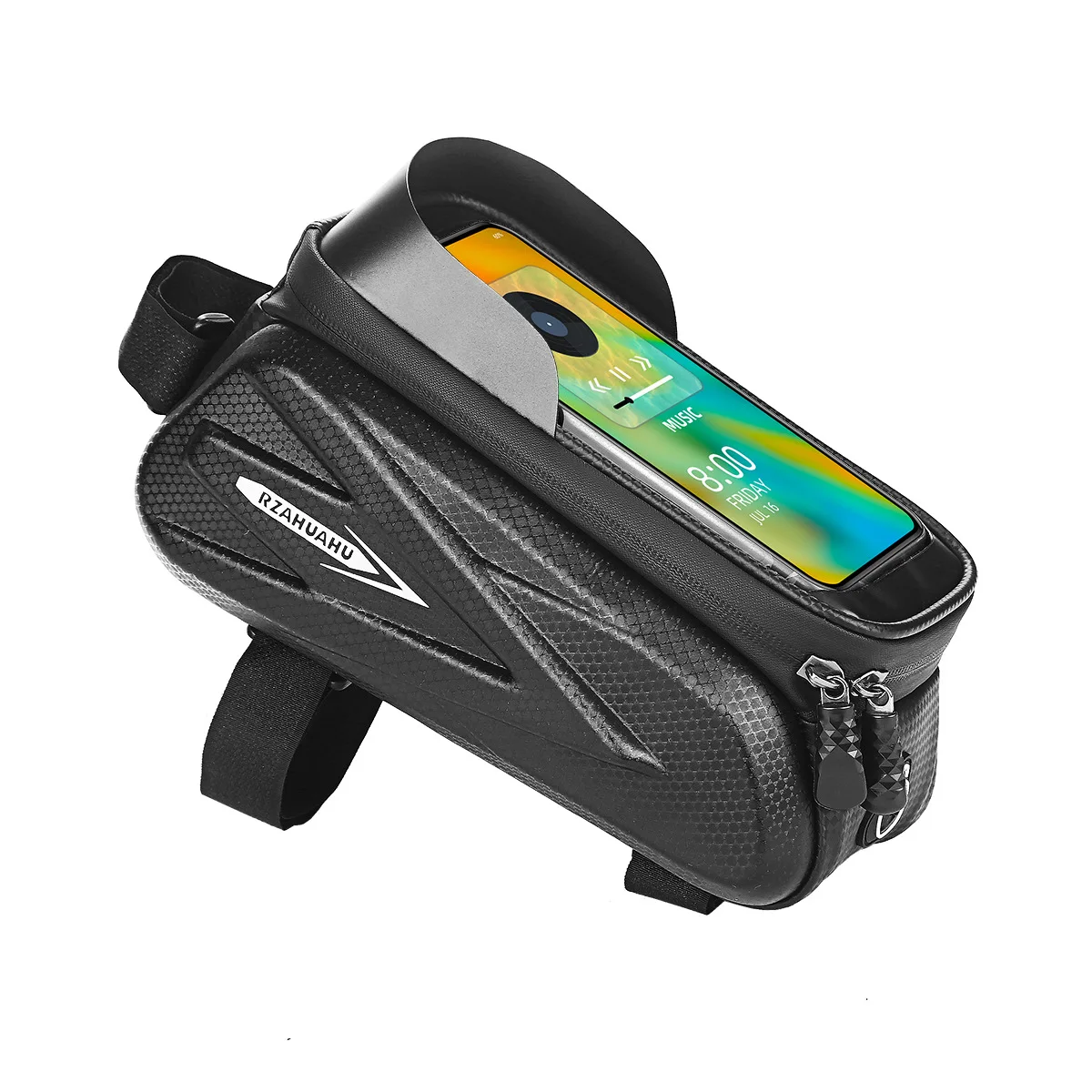 Fahrradtasche, Fahrradtasche für das Vorderrahmenrohr, Hartschalentasche, Fahrradtasche, Rahmentasche, Tasche für das Oberrohr, Mountainbike-Tasche, Fahrradtasche, Fahrradzubehör – Detail 2