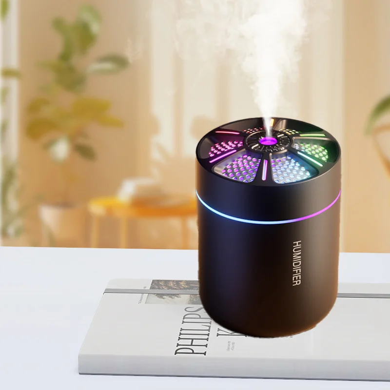 180ML mini air humidifier aromatherapy diffuser essential oil aromatherapy spray household bedroom car mounted mute humidifier image 4