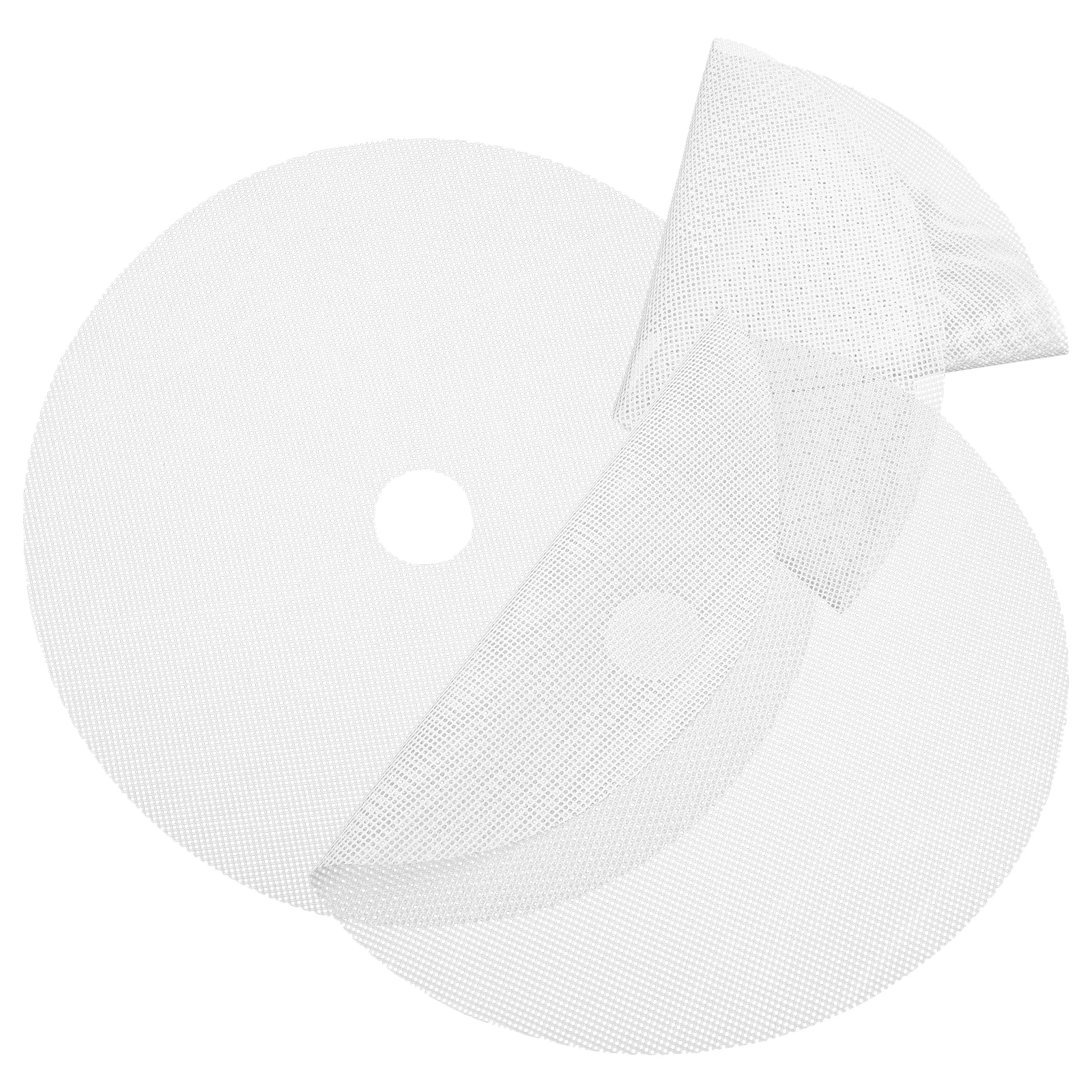

3 Pcs Pad 33cm Round Reusable Food Sheets Dehydrator Fruit Dryer for Jerky Drying Mats