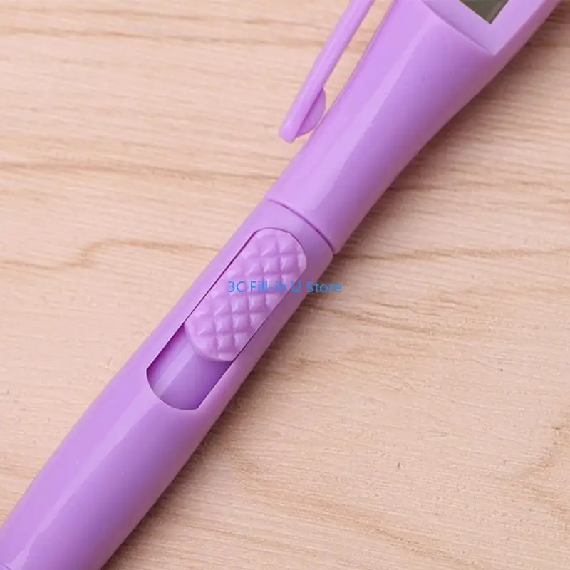 G8TA 1Pcs 볼펜 디지털 시계 전자 시계 펜 시험 펜 시계 펜