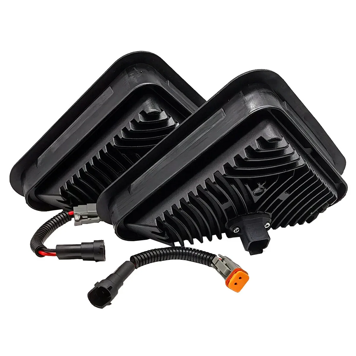 LED Headlight Kit 7 Inch For Bobcat S175 S185 S205 S220 S250 S300 S330 Skid Steer Loader Work Light Replacement Parts