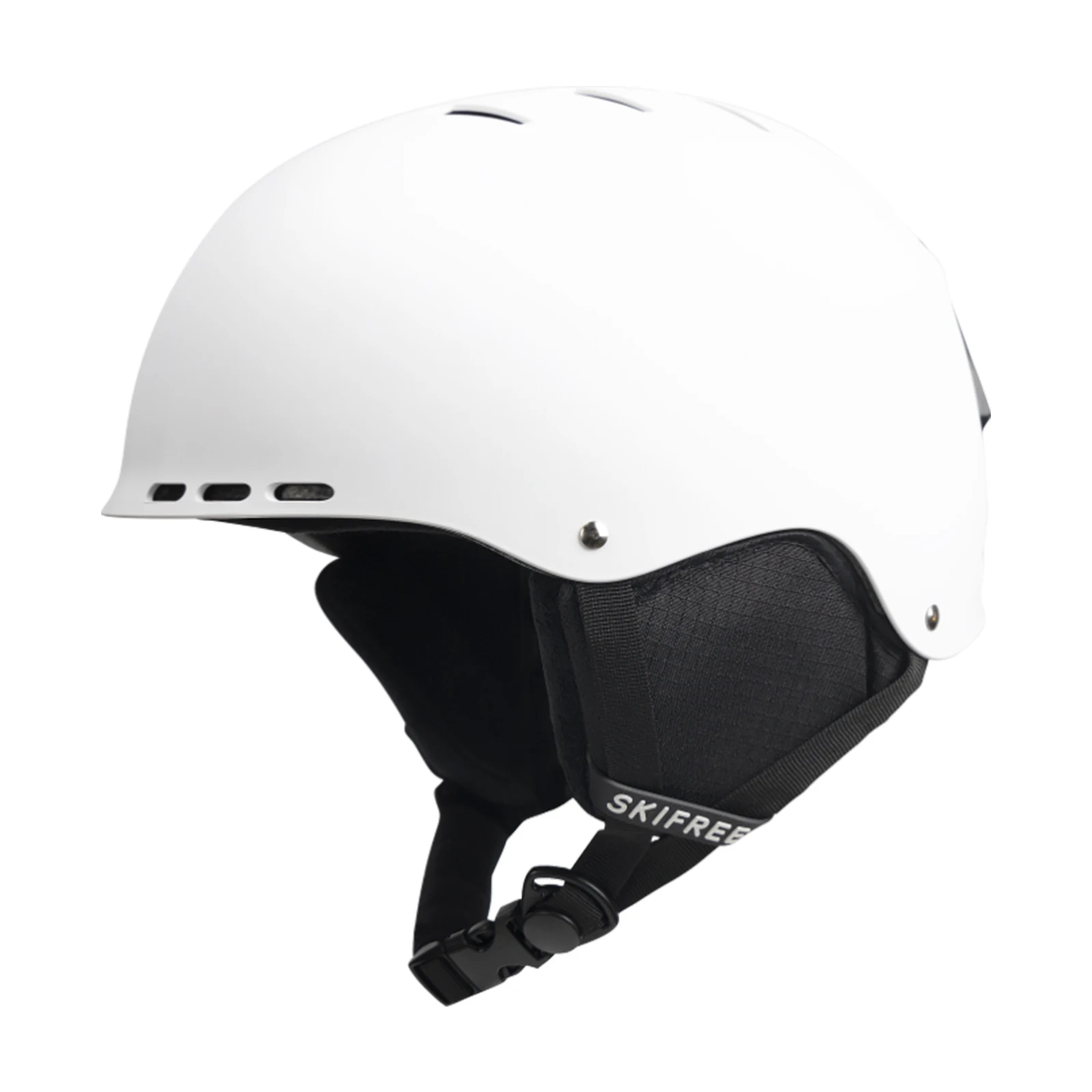 

SKIFREE S0-YueXue Ski Helmet CE Certified Asian Fit ABS Shell EPS Liner Adjustable Lightweight Snow Helmet