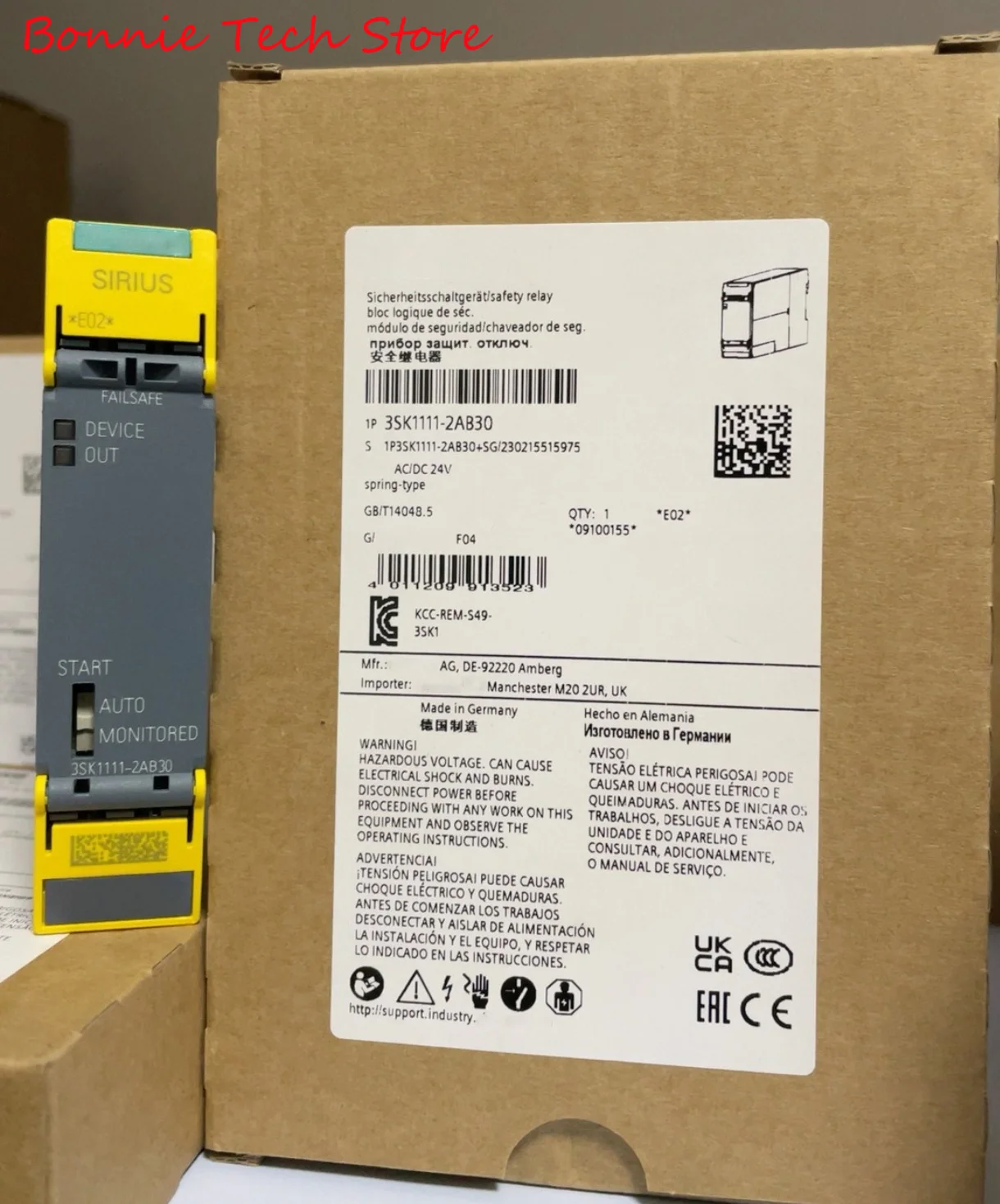 3SK1111-2AB30 for Siemens SIRIUS Safety Relay