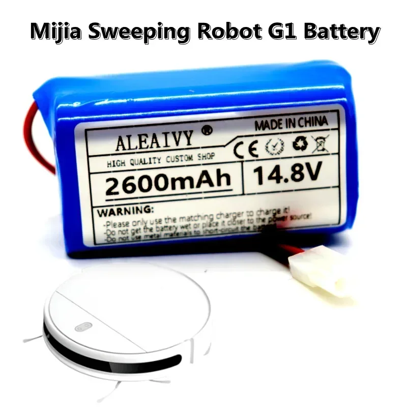 

New 14.8V 2600mAh Li-ion Battery For Xiaomi G1 MI Robot Vacuum-Mop Essential MJSTG1 Robot Vacuum Cleaner Accessories CN(Origin)