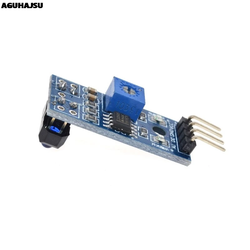 TCRT5000 Infrared Reflective IR Photoelectric Switch Barrier Line Track Sensor Module blue