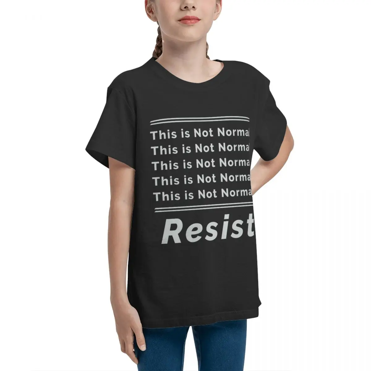 This Is Not Normal Resist Classic For High grade Tshirt Graphic Cool Casual Home Sexy Teeanger T-Shirt