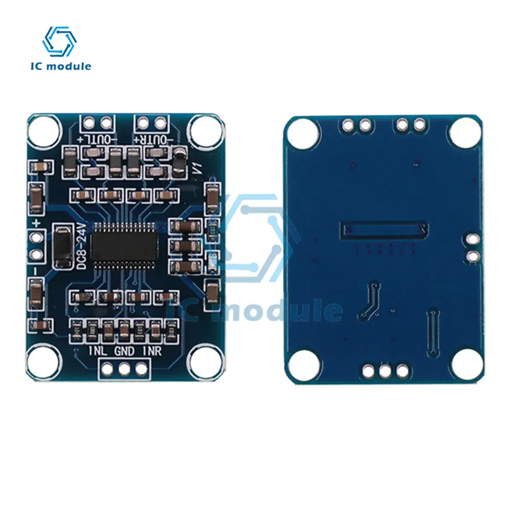 TPA3110 2X15W Digital Audio Two-channel Stereo Amplifier Module TPA Digital High Power Amplifier Board DC 8-24V 2.0 Channel