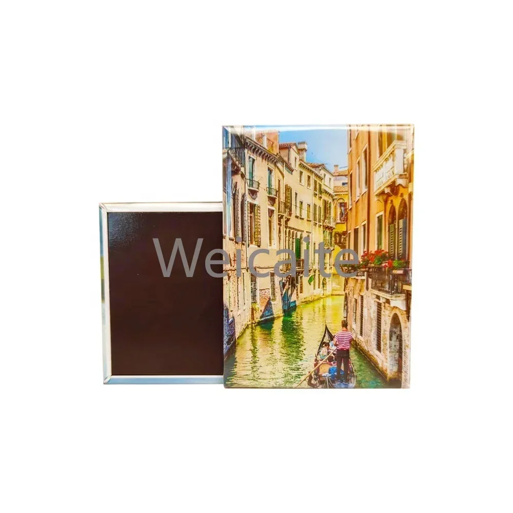 90*65mm Rectangle Fridge Magnet DIY Material Wholesale Affordability